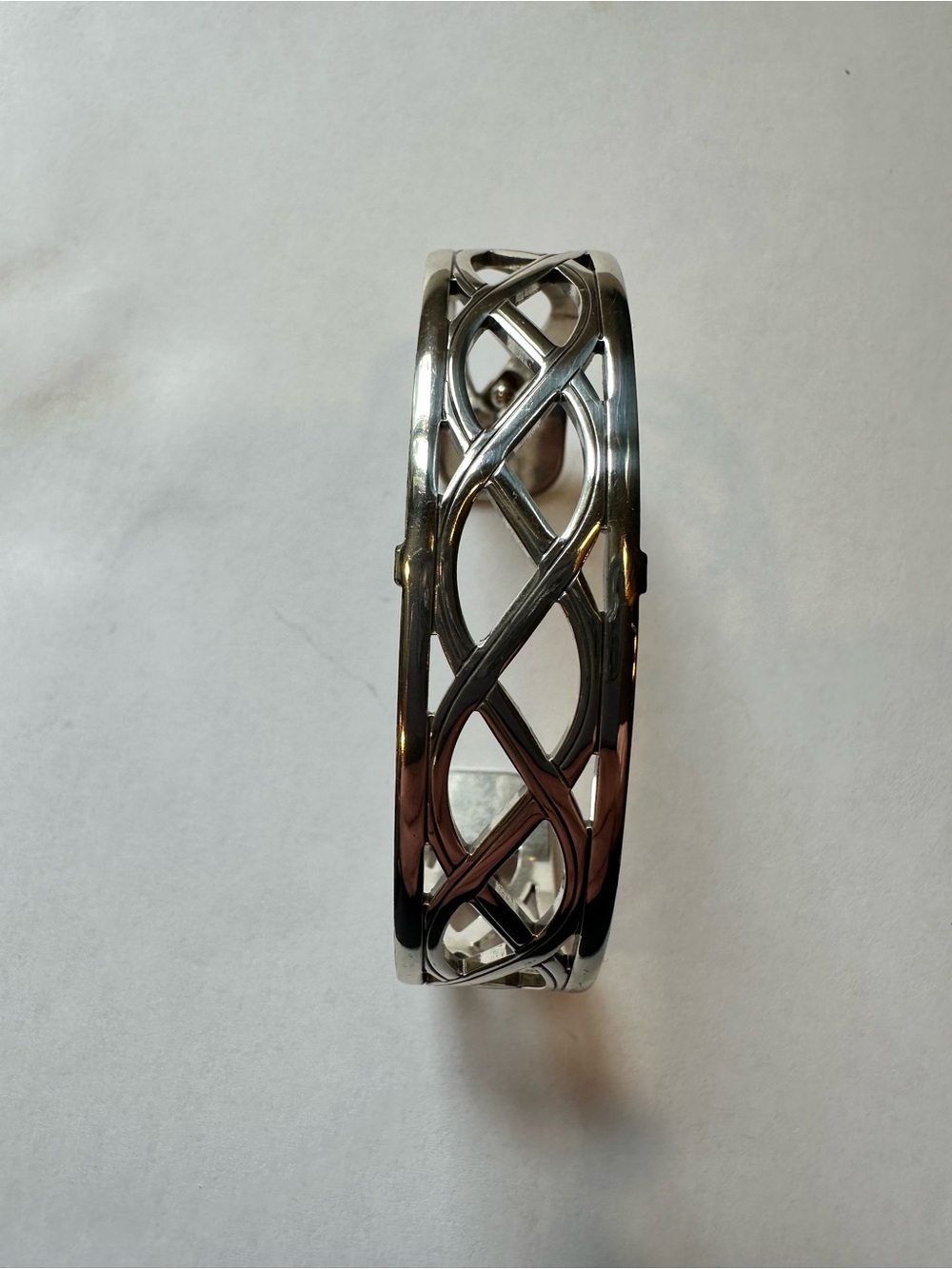 Brighton Silver Openwork Cuff Bracelet - Women's Jewelry
